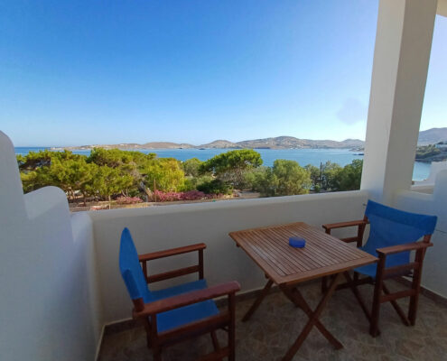 Δίκλινο / Δίχωρο Δωμάτιο με Μπαλκόνι και Θέα στη Θάλασσα Δίκλινο / Δίχωρο Δωμάτιο με Μπαλκόνι και Θέα στη Θάλασσα