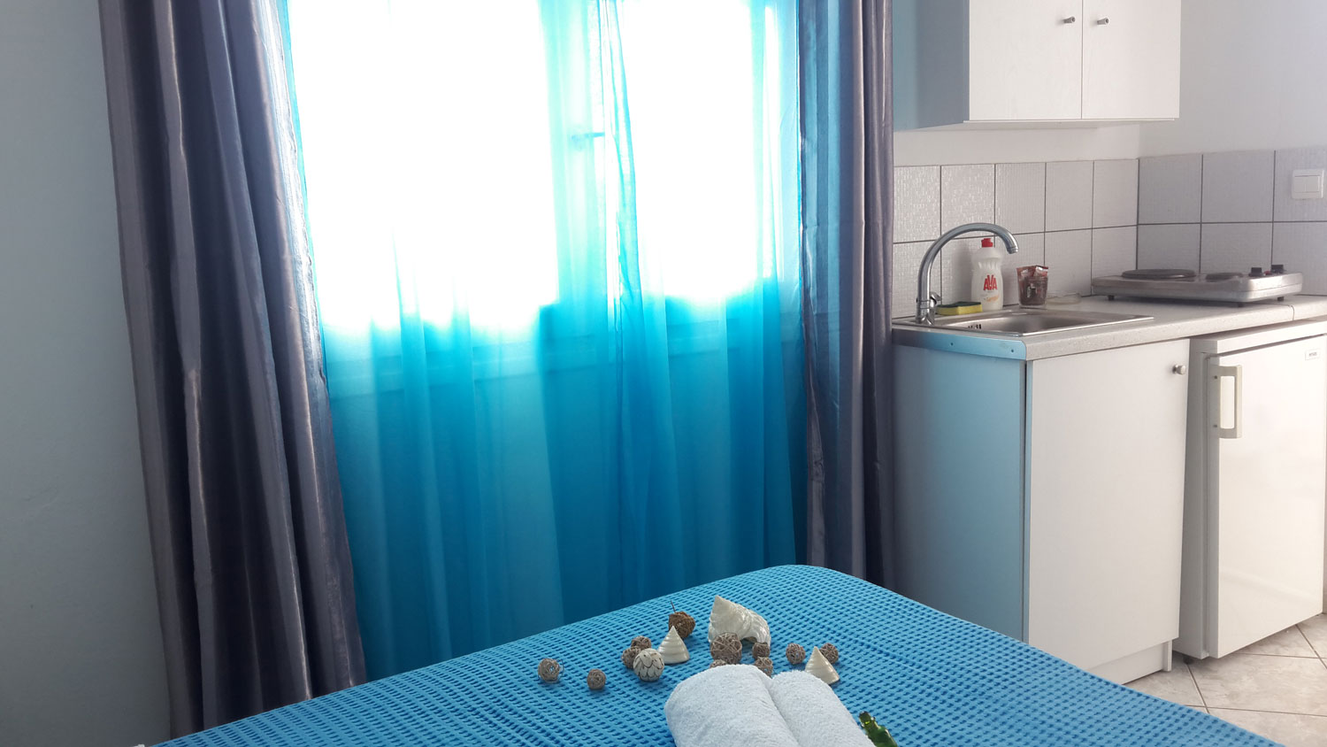 Στούντιο για 2 ενήλικες με θέα στη θάλασσα Στούντιο για 2 ενήλικες με θέα στη θάλασσα